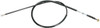 Motion Pro - 03-0426 - Black Vinyl Brake Cable - Front - Kawasaki