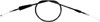 Motion Pro - 10-0138 - Black Vinyl Throttle Cable - Push/Pull - '01-'11 KTM 50