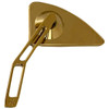  Pro-One - TiN Coated Gold Mini Tear Drop Billet Mirrors 