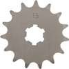 Parts Unlimited -  - Countershaft Sprocket - 15 Tooth - Kawasaki/Suzuki/Yamaha