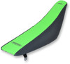 Sdg - 96341GK - Pleated Seat Cover - Green Top/Black Sides