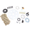 V-Twin - York FXR Rear Chain Drive Kit fits '82-'99 FXR Models - Nickel Chain