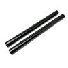 Deadbeat Customs -  49MM Black DLC Coated Harley Fork Tubes - Stock Length 25.5" fits '06-'17 Dyna Models