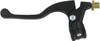 Parts Unlimited - Shorty Style Power Lever Assembly - Left Hand - Yamaha - Black