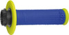 Pro Grip - PA070800GFBL - 708 Lock-On Grips - Fluorescent Yellow/Blue