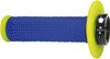 Pro Grip - PA070800GFBL - 708 Lock-On Grips - Fluorescent Yellow/Blue