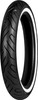 Shinko - 87-4932 - Tire Sr 999 Long Haul Frt W/W 90/90-21 54H Bias Tl