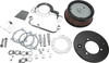 Harddrive - 120428 - M8 Round Hi Perform Chrome A/C And Breather Kit