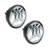 Jw Speaker - 0551593 - 6045 Led Fog Lamp Kit 4.5" Chr Bezel Dual
