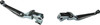 Harddrive - 053501 - Smooth Lever Set Chrome Xl 07-13