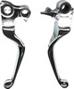 Harddrive - 053502 - Smooth Lever Set Chrome Bt 07-Up Except Flt 08-Up