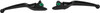 Harddrive - 053885 - Smooth Lever Set Black Flt 17-20 Except Tri Glide
