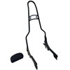 MotherWell - Matte Black 23" Quick Release Sissy Bar W/ Pad - fits '18 & Up Deluxe, Heritage Classic, Slim, Standard, Street Bob