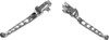 Harddrive - 053523 - 5-Hole Lever Set Chrome Big Twin 07-Up