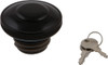 Harddrive - 03-0320AB-A - Gas Cap Screw-In W/Lock&Cover Vented Black