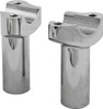 Harddrive - 04-517 - H-Bar Risers 3.5" Straight Chrome