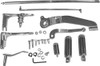 Harddrive - 056095 - Forward Control Kit W/Chrome Mounting Plates And Pegs