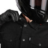 Thrashin Supply Co. - Highway v2 Denim Riding Jacket - Black