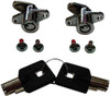 Harddrive - 370960 - Lock & Key Assembly For Hard Saddlebags