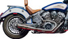Sawicki - 930-01367 - Indian Scout Mid Length Cannon Brushed Ss