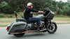 Sawicki Speed 930-01310 full-length hand brushed stainless 2-into-1 exhaust installed on an Indian Challenger