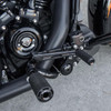 Arlen Ness - Black Mid Control Kit fits '09-'25 Touring Models (Except '23 FLHXSE/​FLTRXSE/​FLTRXSTSE)