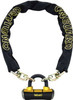 Onguard - 45008019L - Mastiff 8019L Chain With Boxer U-Lock Blk/Yel 6 Ft