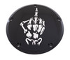 Custom Engraving - SKUL24-04BG - Tc Timer Cover Bone Finger Black