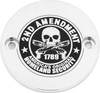 Custom Engraving - PATR19-63 - M8 Timer Cover 2A Chrome