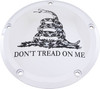 Custom Engraving - PATR08-12 - 7 Tc Derby Cover Don'T Tread Chrome