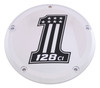 Custom Engraving - 128-14-67 - 6 M8 Softail Derby Cover 128 Chrome