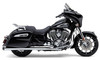 Cobra - 5206 - 4" Nh Dual Cut Slip-Ons Chrome Indian Gen-1 Bag