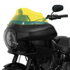  Klock Werks - 9" Yellow Ice Kolor Flare™ Windshield for H-D FXRP Style Fairings 