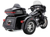 Cobra - 6303RB - 909-Twins 4" Slip-Ons Black Tri-Glide 09-22