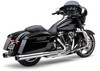 Cobra - 6266 - 4" Dual Cut Tip Slip-On Chrome Flh/Flt 95-16