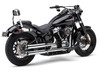 Cobra - 6048 - 3" Nh Series Slip-Ons Chrome Softail 18-22