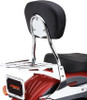 Cobra - 602-1300 - Short Sissy Bar Round Chrome Flst 00-06