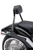 Cobra - 602-2011B - Detachable Backrest Round Black Flsb 18-22