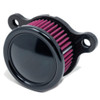 Motorcycle Supply Co. - Standard/ Black Air Cleaner Kit - fits '91 & Up XL Sportster Models