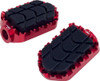 Puig - 7587R - Footpegs Enduro Red