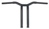 Burly Brand - B12-6053SB - Dominator Raked Bar 14" 1.25" Matte Black