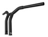 Burly Brand - B12-6051SB - Dominator Raked Bar 10" 1.25" Matte Black