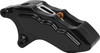 Hawg Halters Inc - LHSAB6018 - 6 Pist Diff Front Caliper L/H Black W/ 11.8" Rotor