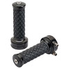 Biltwell - AlumiCore Dual Cable Grip Set w/ Throttle Housing (Black)
