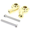 V-Twin - Brass Sand 1" Pullback Riser Set