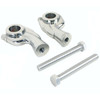 V-Twin - Stainless Steel 1" Pullback Riser Set
