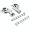 V-Twin Manufacturing V-Twin - Stainless Steel 1" Pullback Riser Set 