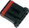 Namz Custom Cycle - NJ-4S51 - Mx-1900 4-Pin Black Socket Housing Hd# 72908-11