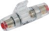 Namz Custom Cycle - NAP-AGUFH - Power Single Nickel Plated 4/8 Gauge In Line Fuse Holder