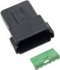 Namz Custom Cycle - DR-12B - 12-Wire Black Deutsch Rcptcl & Wdglck Hd# 72109-94Bk